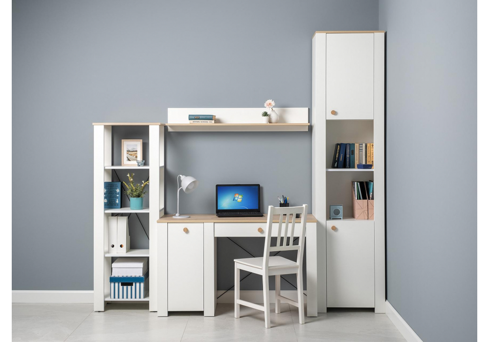 фото полка woodville джастин дуб белый exclusive ow d4430 564841 | 220svet.ru