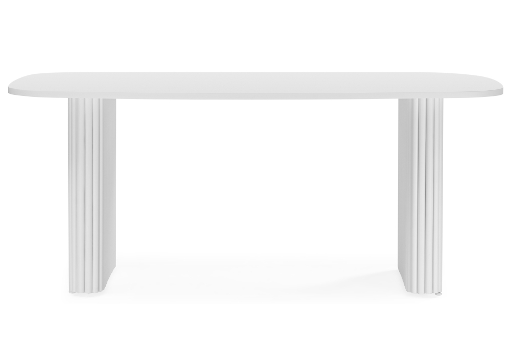 фото стол деревянный 180х90 woodville бавария b белая пленка шагрень 620578 | 220svet.ru