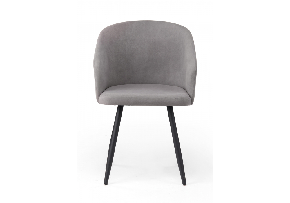 фото стул на металлокаркасе поворотный woodville монер 360 темно-серый (glory 20) / черный 632667 | 220svet.ru