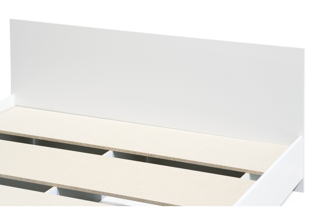 фото кровать woodville адайн 160х200 белое дерево / белое дерево 507382 | 220svet.ru
