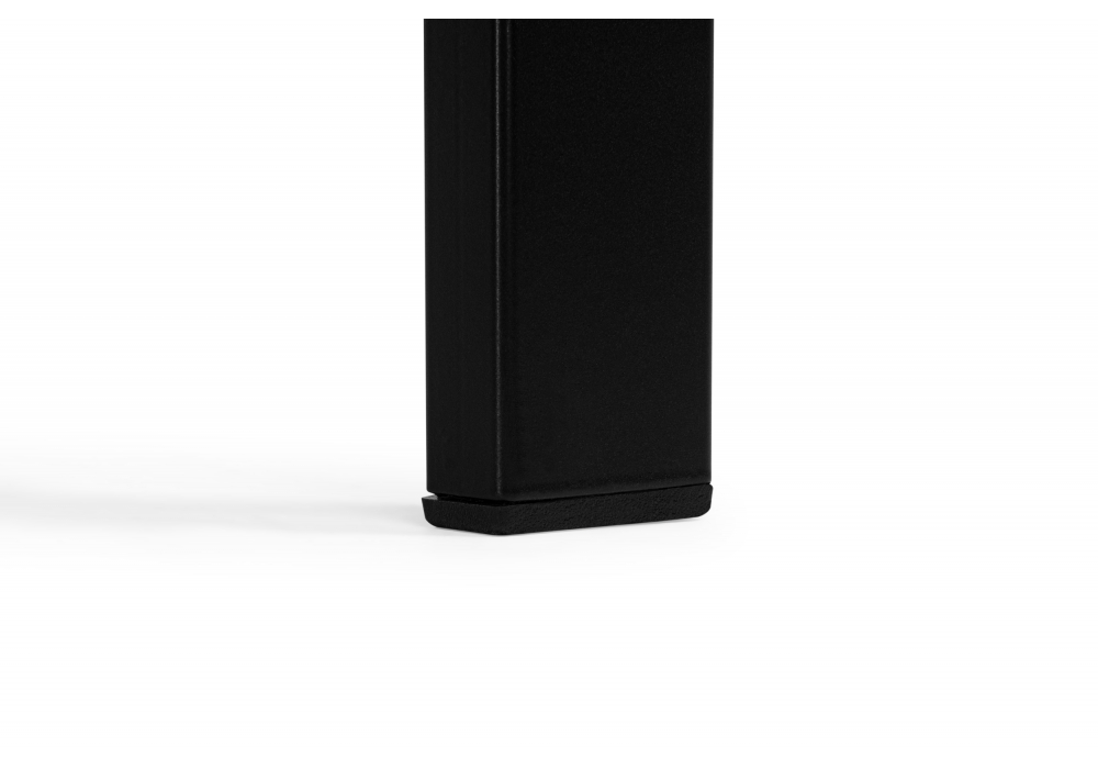 фото барный стол 120х50х171 woodville сари дпк графит / черный 626030 | 220svet.ru