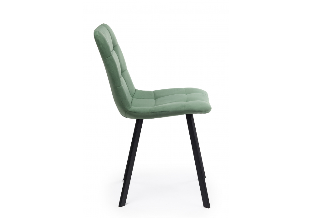 фото стул на металлокаркасе woodville чилли фисташковый / черный 631638 | 220svet.ru