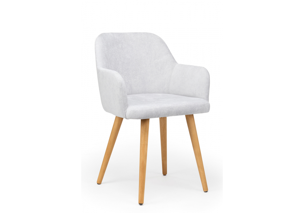 фото стул деревянный woodville инфини 360 светло-серый /светлое дерево 631779 | 220svet.ru