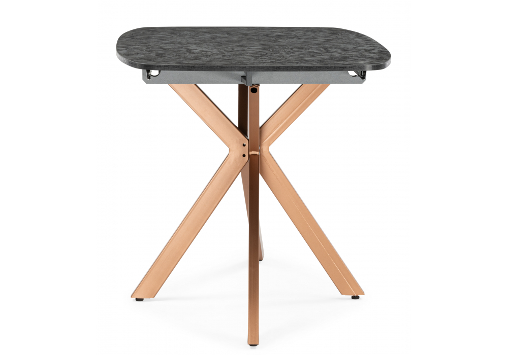 фото стол деревянный раскладной 116(160)x77 woodville кортез малави / медь 619232 | 220svet.ru