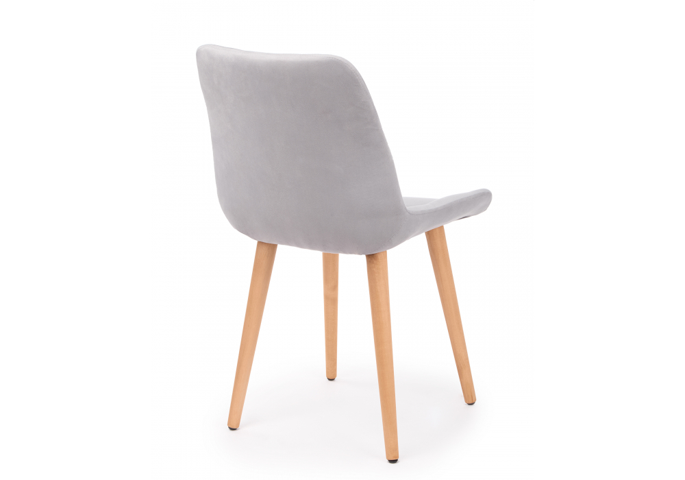 фото стул деревянный woodville челси светло-серый (zd 960) / светлое дерево 632441 | 220svet.ru