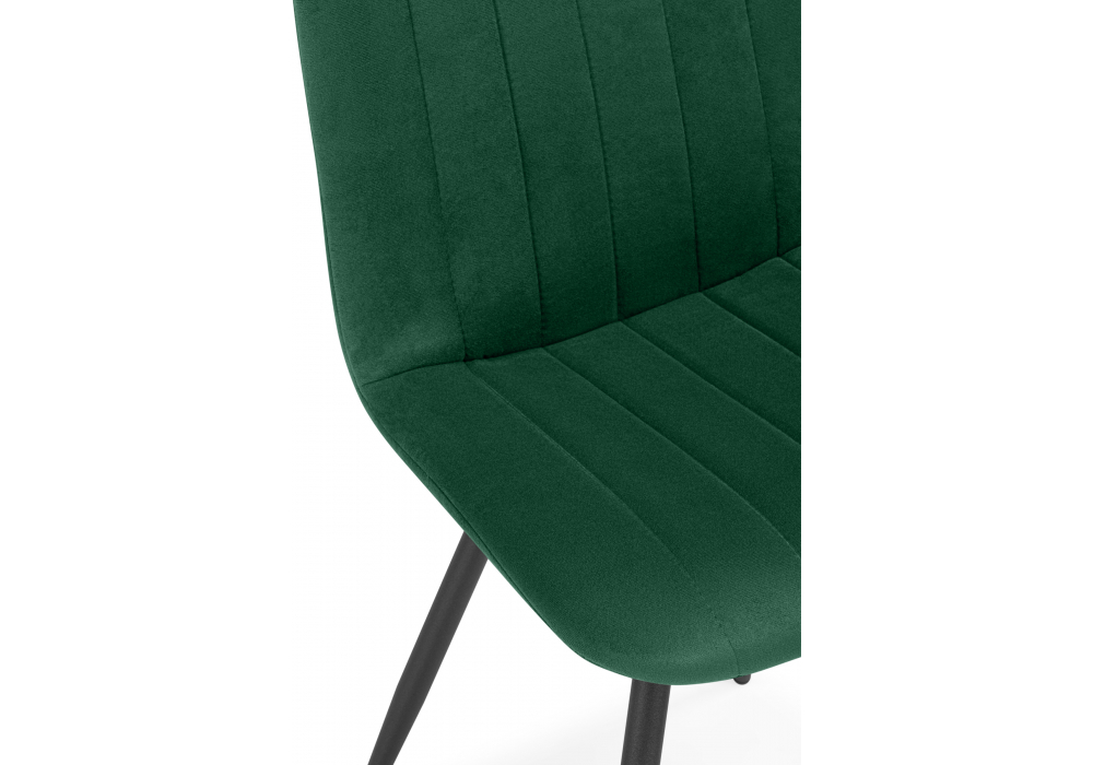 фото стул на металлокаркасе woodville дани зеленый (zd 667) / черный np 632301 | 220svet.ru