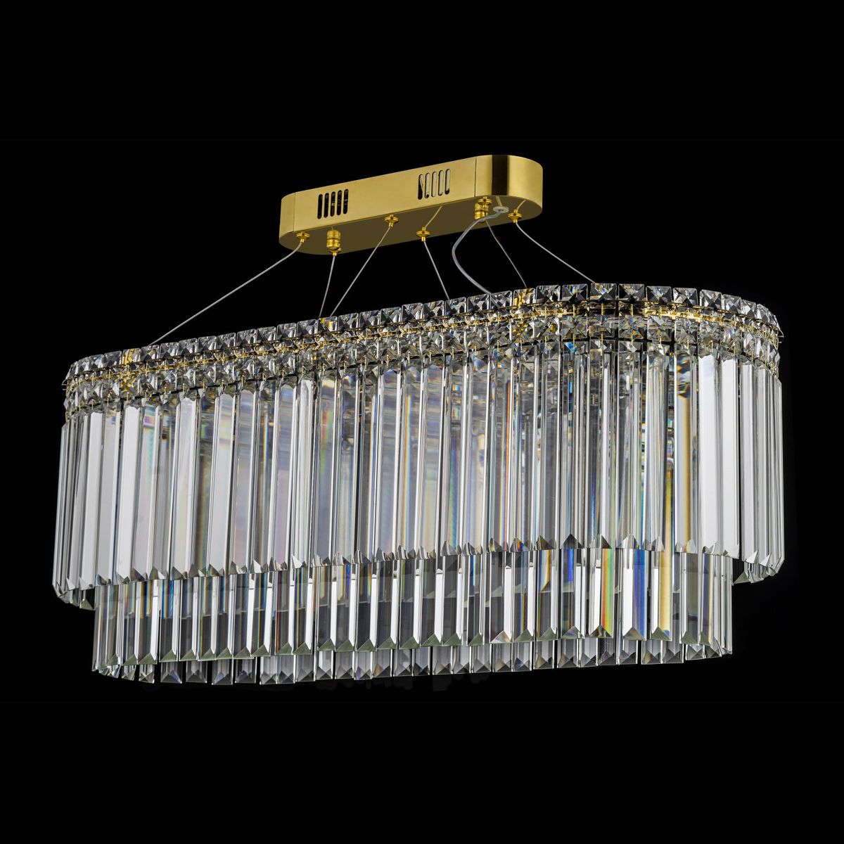 фото подвесная светодиодная люстра arti lampadari ovindoli l 1.5.80x30.101 g | 220svet.ru