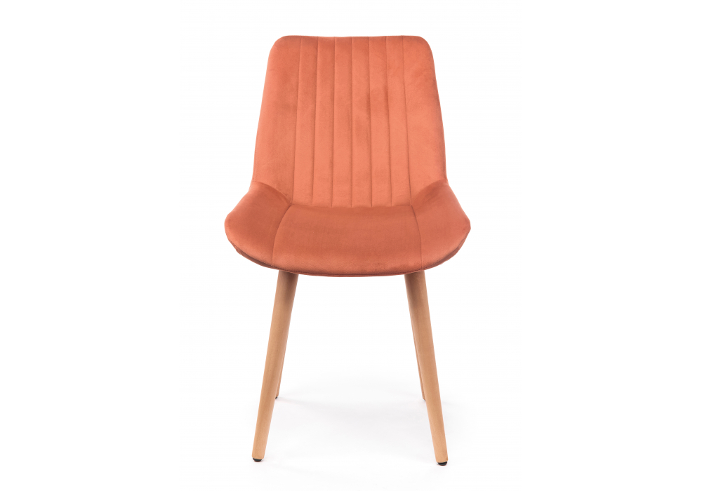 фото стул деревянный поворотный woodville седа 360 терракотовый (zd 432) / светлое дерево np 632429 | 220svet.ru