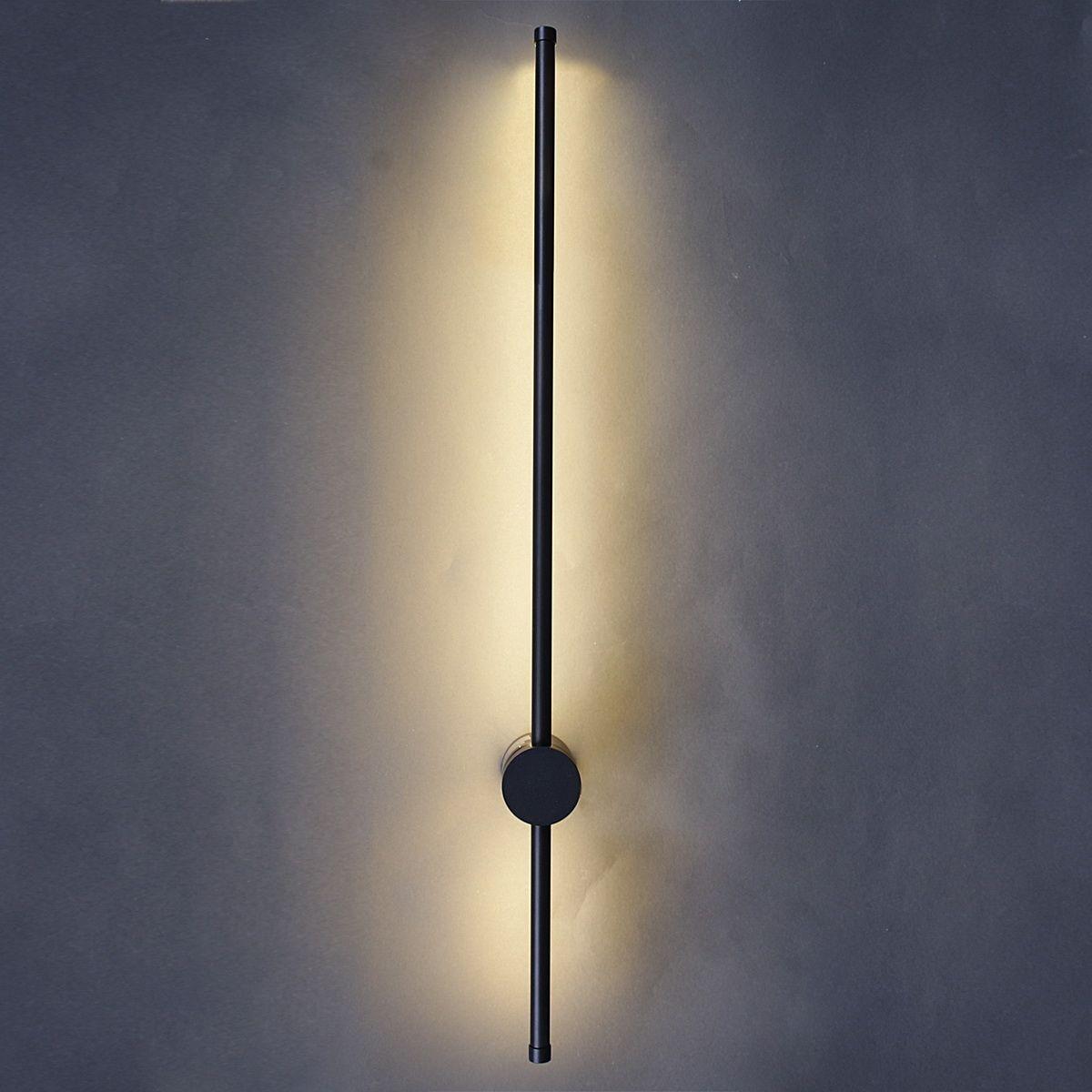 фото уличный настенный светодиодный светильник reluce 86224-9.2-001u led16w bk | 220svet.ru