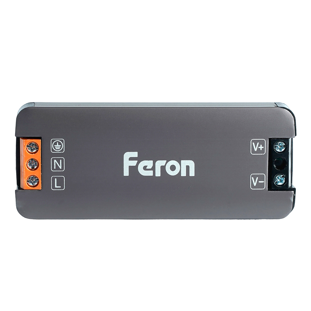 фото трансформатор электронный для светодиодной ленты 300w 12v ip67 (драйвер), lb007 feron 53144 | 220svet.ru