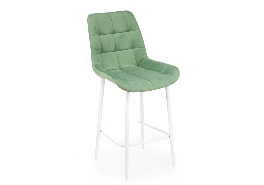 фото барный стул вращающийся woodville челси 360 фисташковый (zd 651) / белый 632572 | 220svet.ru