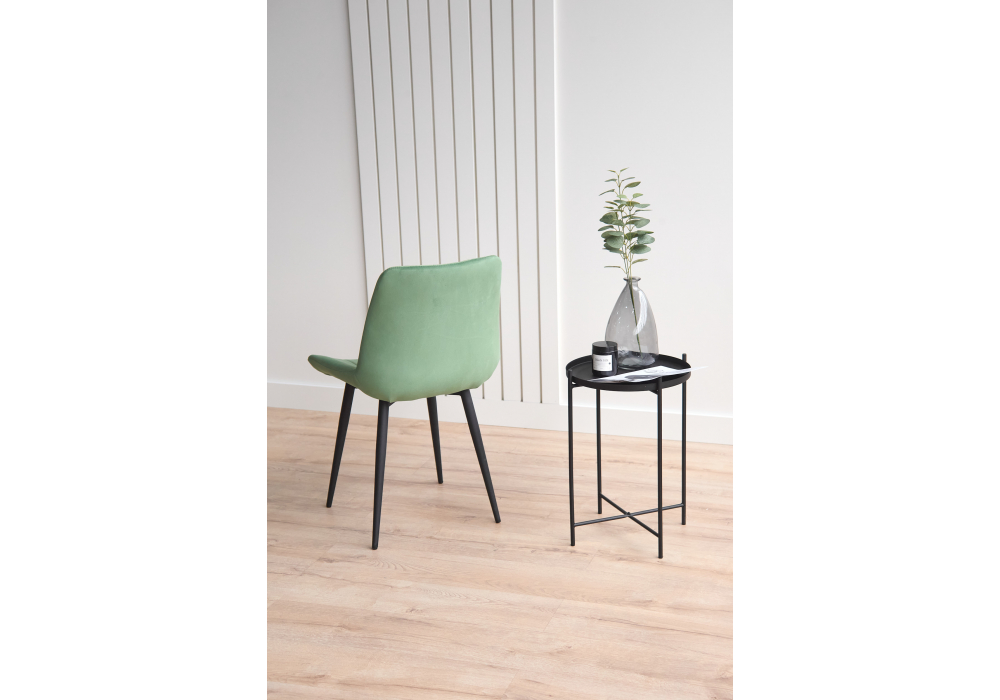 фото стул вращающийся на металлокаркасе woodville седа 360 фисташковый (zd 651) / черный np 632419 | 220svet.ru