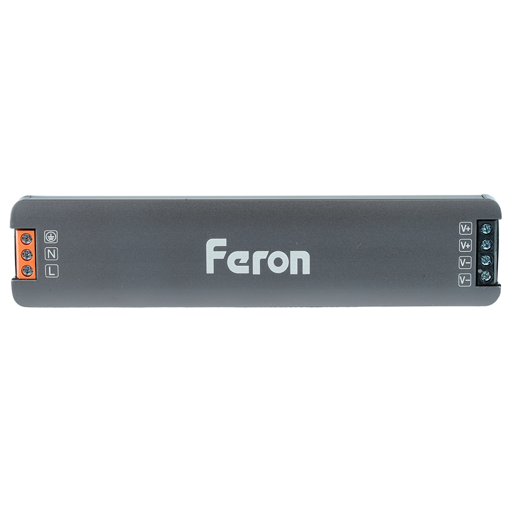 фото трансформатор электронный для светодиодной ленты 300w 12v ip67 (драйвер), lb007 feron 53147 | 220svet.ru