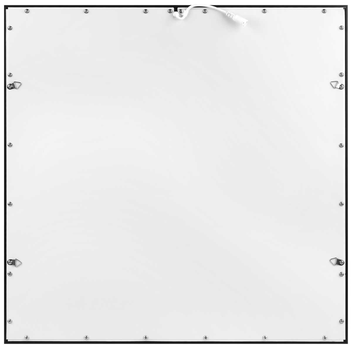 фото светодиодная панель эра грильято spl-540-b-40k-040 40вт 4000к 588x588x8 черная без драйвера с ушками ультратонкая б0063101 | 220svet.ru