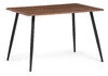 Миниатюра фото стол деревянный woodville кангас 120х80х77 орех кантри / черный 533164 | 220svet.ru