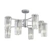 Миниатюра фото потолочная люстра на штанге lumion favla 8348/8c хром | 220svet.ru