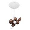 Миниатюра фото подвесной светильник loft it ginger 10161 dark wood | 220svet.ru
