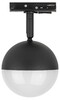 Миниатюра фото трековый светильник однофазный эра round tr42-gx53 bk б0054178 | 220svet.ru