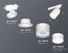 Миниатюра фото комплект трекового светильника ambrella light track system xt (a2524, a2105, c8110, n8444) xt8110004 | 220svet.ru