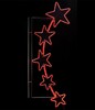Миниатюра фото светодиодная консоль &quot;пять звезд&quot; 90 x 200 см, красная, 220в ltc skl4-220r | 220svet.ru