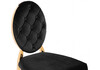 Миниатюра фото обеденная группа woodville вандер black / gold 599481 | 220svet.ru
