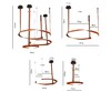 Миниатюра фото люстра kink light маджена 07656-3a,04(3000k) | 220svet.ru