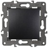 Миниатюра фото выключатель кнопочный эра elegance 10ax 250v 14-1111-05 б0047866 | 220svet.ru