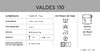 Миниатюра фото ткань garda decor 133dc-valdes110-4183-ser | 220svet.ru