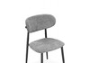 Миниатюра фото стул на металлокаркасе woodville lisbon серый / черный 15955 | 220svet.ru