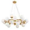 Миниатюра фото подвесная люстра arte lamp bolla a1664sp-25go | 220svet.ru