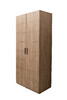 Миниатюра фото шкаф двухдверный garda decor gd-10013/2-3 | 220svet.ru