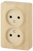Миниатюра фото розетка эра 2x2p 16a 250v 11-2202-11 б0020684 | 220svet.ru