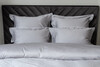 Миниатюра фото комплект наволочек сатин серый 70*70 garda decor 130hb- pc7070-nav ser | 220svet.ru