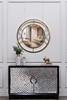 Миниатюра фото зеркало круглое в раме garda decor kfg082 | 220svet.ru