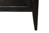 Миниатюра фото тумба прикроватная черная garda decor 151sv-00008 | 220svet.ru