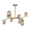 Миниатюра фото потолочный светильник loft it sakura 10212/12 gold | 220svet.ru