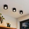 Миниатюра фото потолочный светильник loft it tictac 10219 black 3000k | 220svet.ru