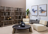 Миниатюра фото стеллаж garda decor 58db-16003 | 220svet.ru