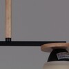 Миниатюра фото потолочная люстра reluce 11630-0.3-02 bk+wood | 220svet.ru