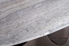 Миниатюра фото стол обеденный столешница травертин garda decor 58db-24236 | 220svet.ru