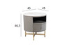 Миниатюра фото тумбочка garda decor 40ad-00055 | 220svet.ru
