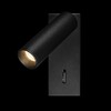 Миниатюра фото настенный светильник loft it sign 10260/1w black | 220svet.ru