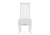 Миниатюра фото стул деревянный woodville арлет белый / жесткий 621713 | 220svet.ru