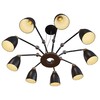 Миниатюра фото подвесная люстра loft it watchman loft4402/9bl | 220svet.ru