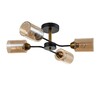 Миниатюра фото потолочная люстра escada vertigo 1131/4p black/gold | 220svet.ru