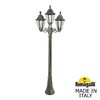 Миниатюра фото садово-парковый фонарь fumagalli artu bisso/rut 3l e26.158.s30.wye27 | 220svet.ru