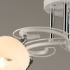 Миниатюра фото потолочная люстра reluce 04861-0.3-04 wt+ch | 220svet.ru