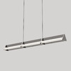 Миниатюра фото подвесной светодиодный светильник delight collection md24001031-1a nickel/grey | 220svet.ru