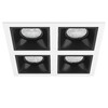 Миниатюра фото d54607070707 светильник lightstar domino quadro мr16 | 220svet.ru