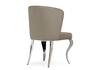 Миниатюра фото стул woodville edwin light beige / steel 15389 | 220svet.ru